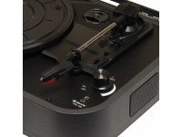 Denver Gira-discos 33 1/3 /45/78rpm Vintage 2x10W Preto Denver Gira-discos 33 1/3 /45/78rpm Vintage 2x10W Preto